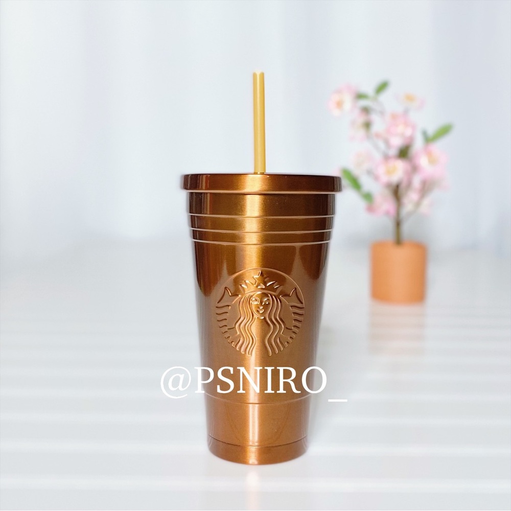 Starbucks Brown Cold Cup Tumbler